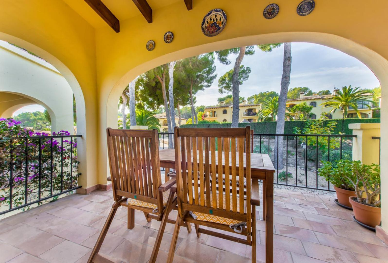 Apartamento En Moraira Con Piscina Kültér fotó