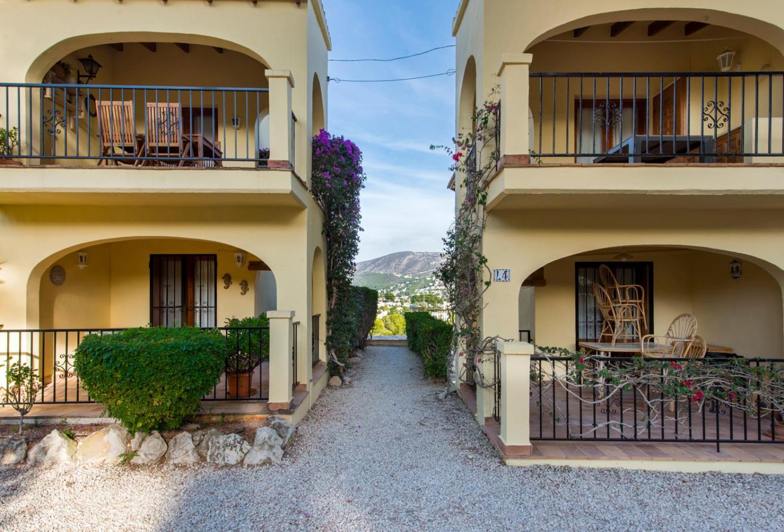 Apartamento En Moraira Con Piscina Kültér fotó