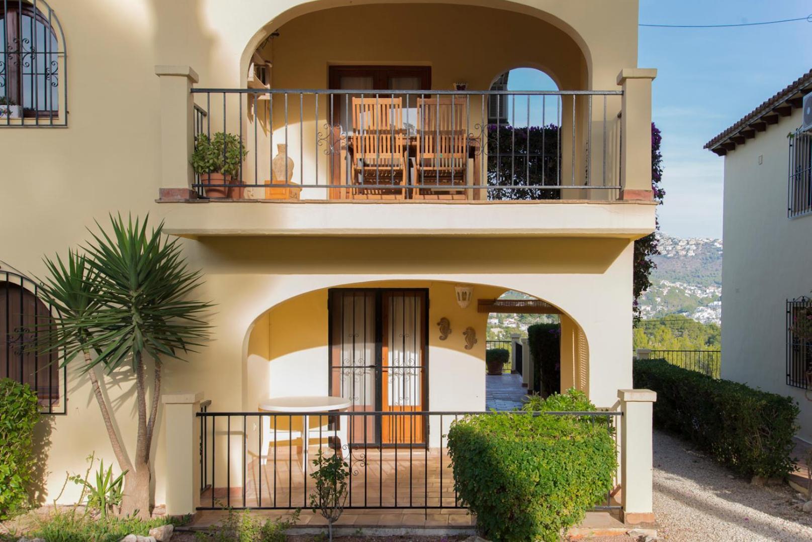 Apartamento En Moraira Con Piscina Kültér fotó