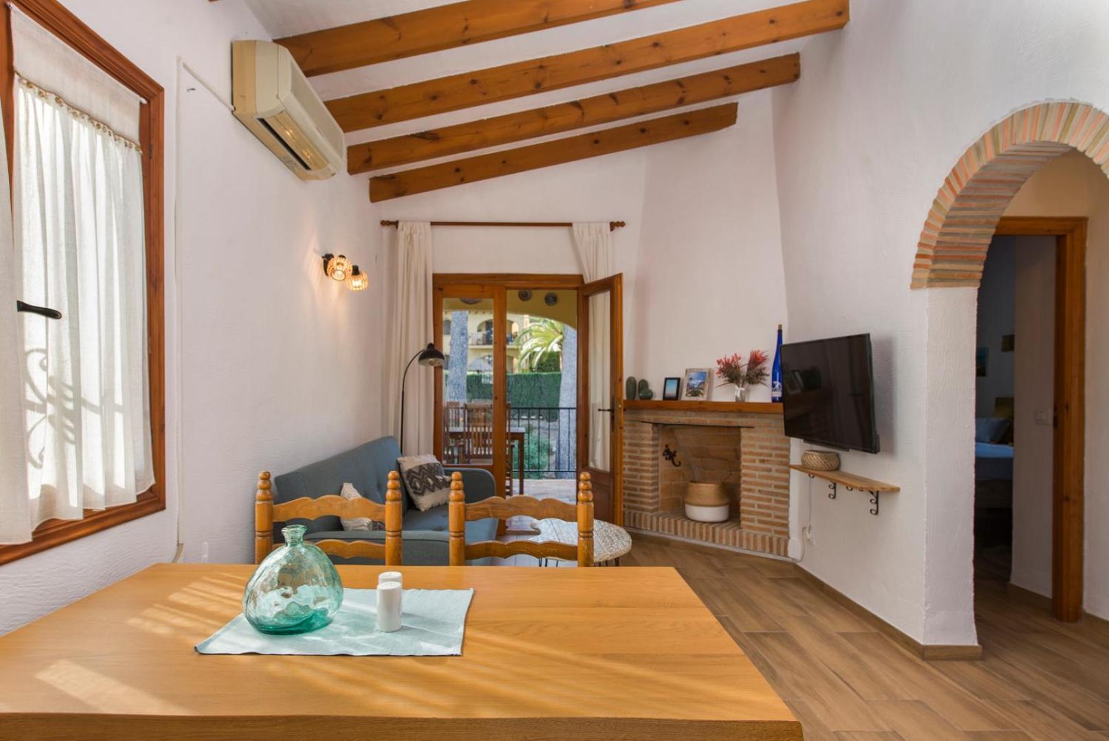 Apartamento En Moraira Con Piscina Kültér fotó