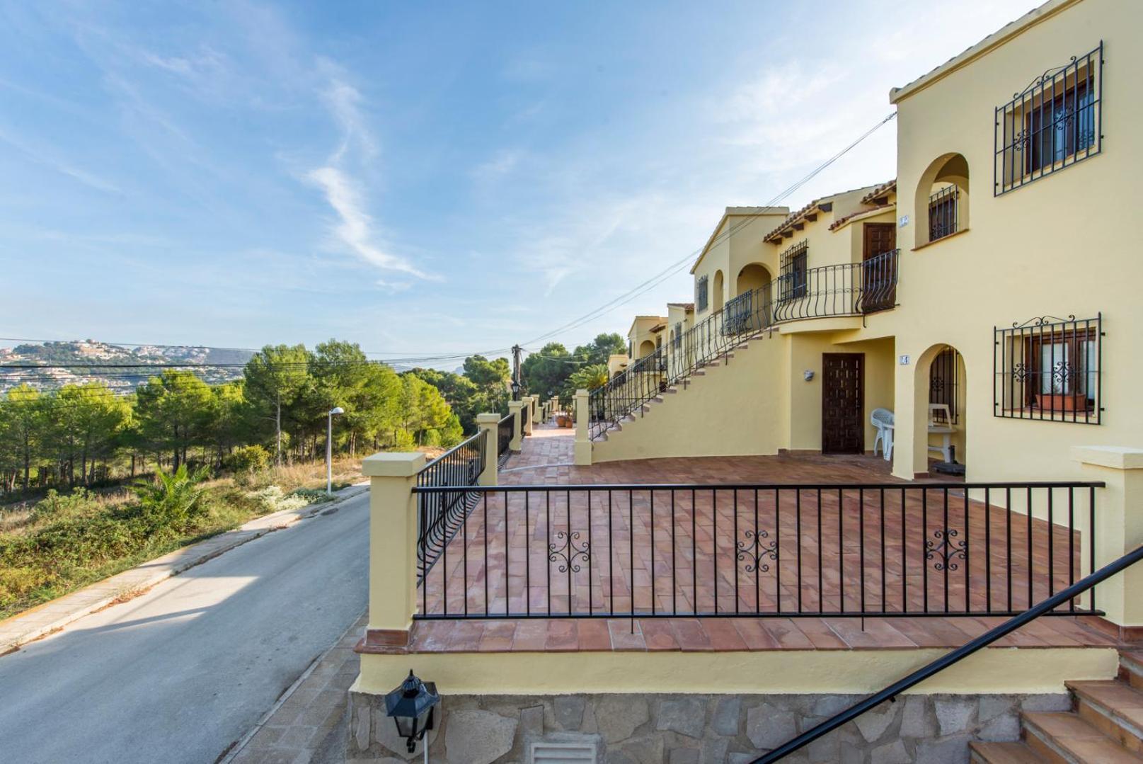 Apartamento En Moraira Con Piscina Kültér fotó