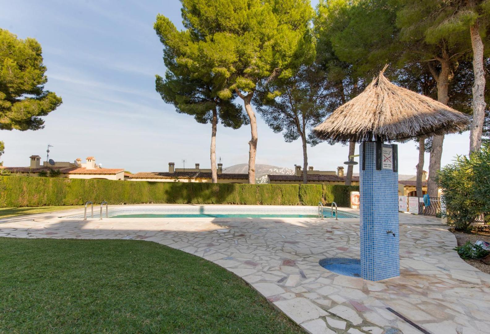 Apartamento En Moraira Con Piscina Kültér fotó