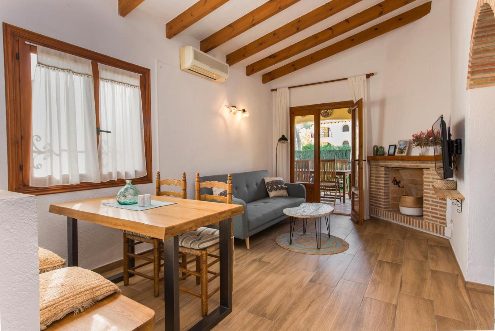 Apartamento En Moraira Con Piscina Kültér fotó